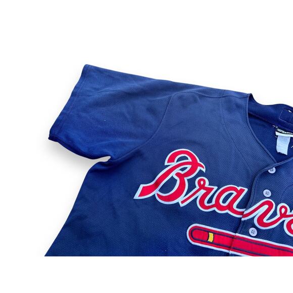 Vintage Atlanta Braves Wilson Baseball Jersey USA Made Team‎ Sewn Mississippi - Picture 4 of 12